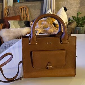 Ralph Lauren crossbody purse with top handles